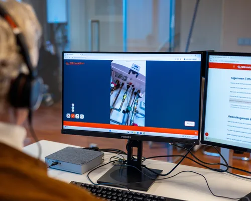 Via 123meekijken bekijkt het KCC live de CV-ketel van de klant. Directe diagnose en efficiëntere planning van monteurs.